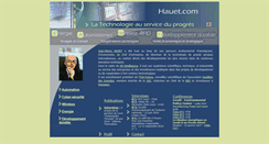 Desktop Screenshot of hauet.com
